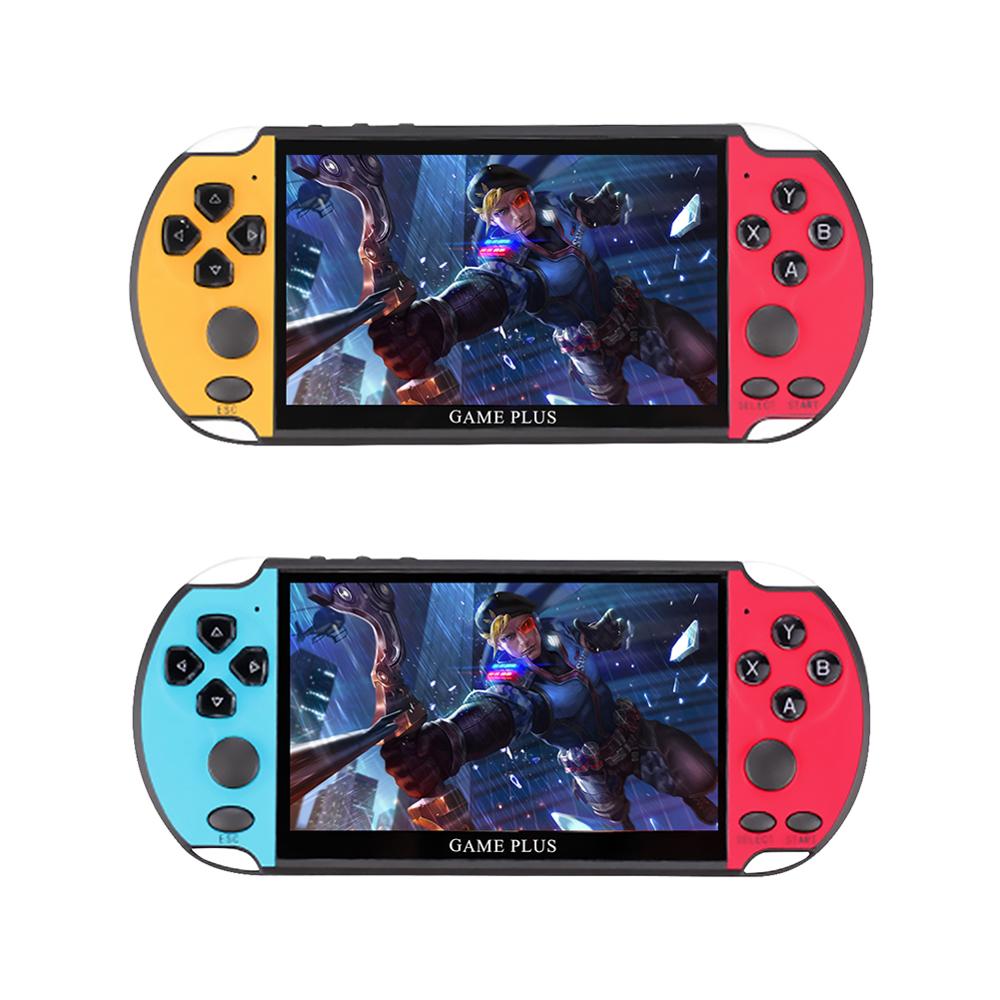 5.1inch Game Console 8GB 8/16/32/64/128 Bits Double Rocker Handheld Game Player Retro Video Console Built in 200 Games-3